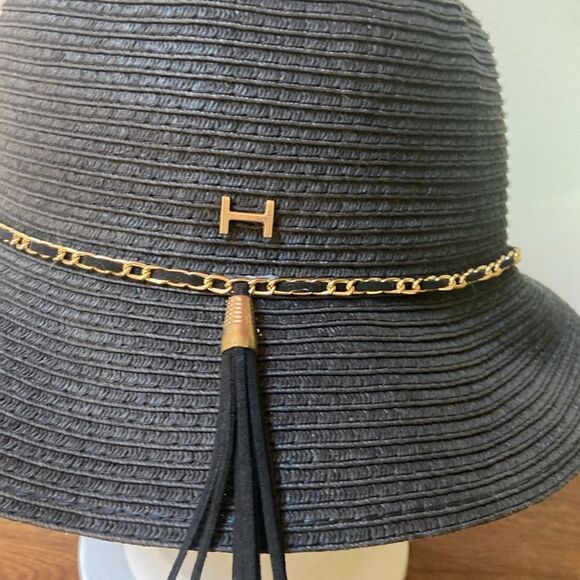 H by Halston Black and Gold Hat Collection - Picture 3 of 5